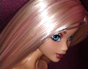 ooak myscene barbiepop nylon reroot