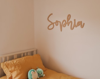 JUMBO Wooden Name Sign ~ Personalised Name Sign ~ Custom Name Sign ~ Wooden Name Plaque ~ Extra Large sizes available