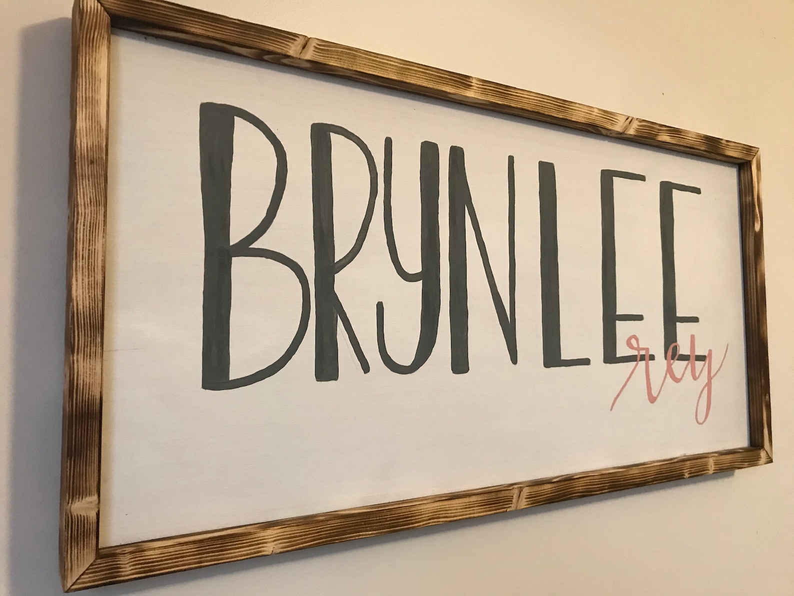 Nursery Name Sign // Baby Name // Nursery Decor Etsy