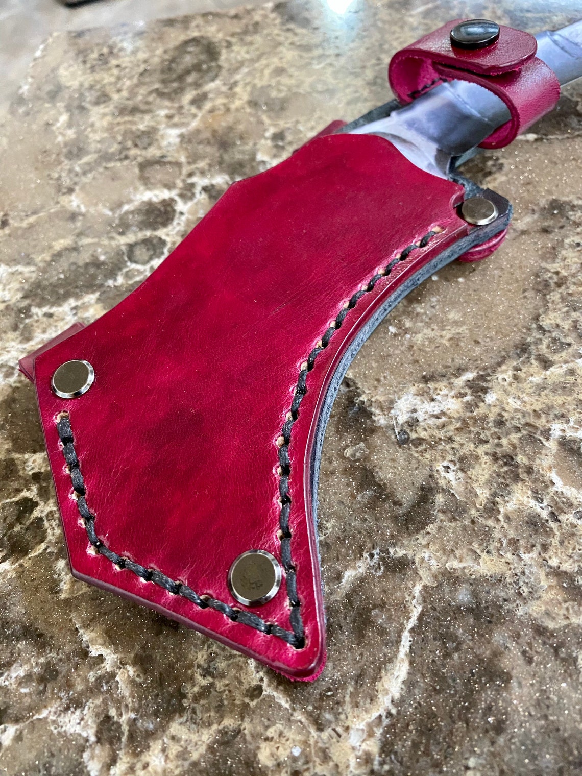 Zombie Karambit Leather Sheath Etsy