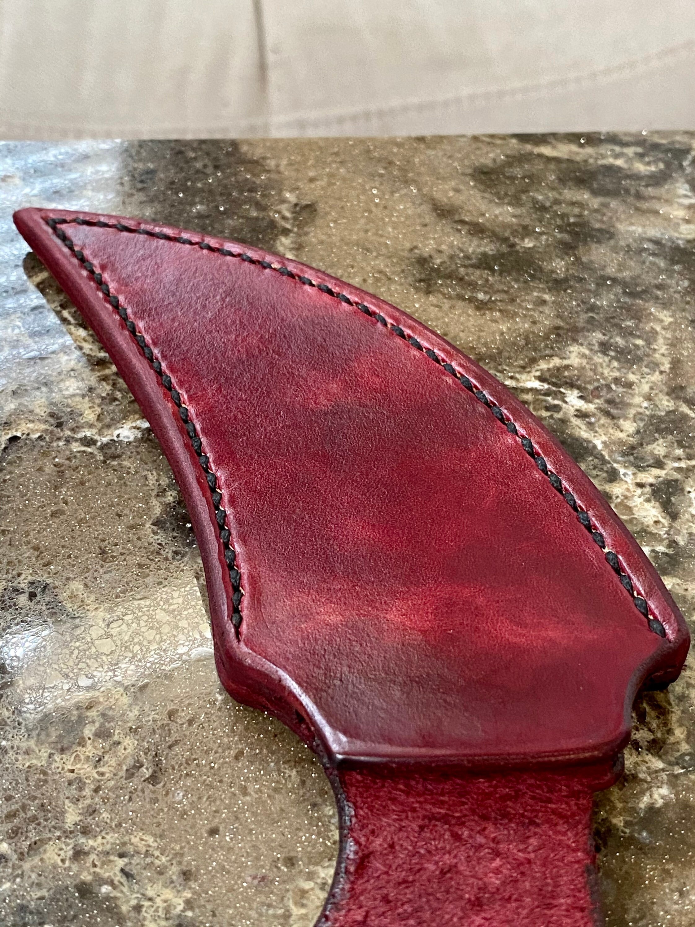 Tactical Knife Sheath Built For Karambit Knife Using Full Grain Leather tactical-knife-sheath-built-for-karambit-knife-using-full-grain-leather