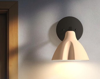 Modern Cone Ceramic Wall Sconce, Clean Architectural Interior Style – Naaya SCOOP