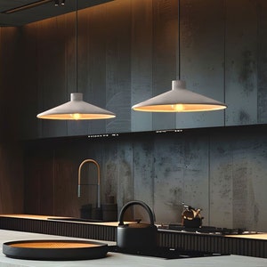 Naaya APEX ceramic pendant lights: modern, trendy kitchen & dining lighting