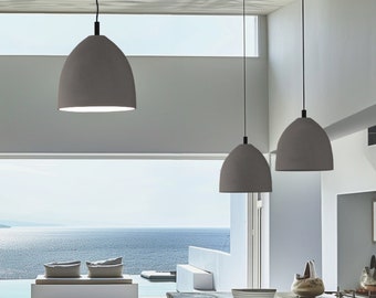 Lampada a sospensione per cucina, decorazioni per la casa fatte a mano Lampada da soffitto Naaya DOME Lampada da isola per cucina Lampada a sospensione in ceramica, regalo per l'inaugurazione della casa