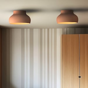 Flush mount ceiling light, home decor, handmade Naaya MB SCONDENT flush mount lighting vintage  light low ceiling light, house warming gift