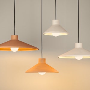 Naaya APEX ceramic pendant lights: modern, trendy kitchen & dining lighting