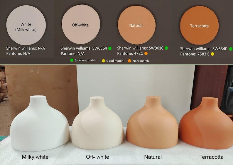 Wabi Sabi Clay Pendant Light for Japandi Interiors, Quirky Living, Personalized gifts with name, message - Naaya Tamarind image 11