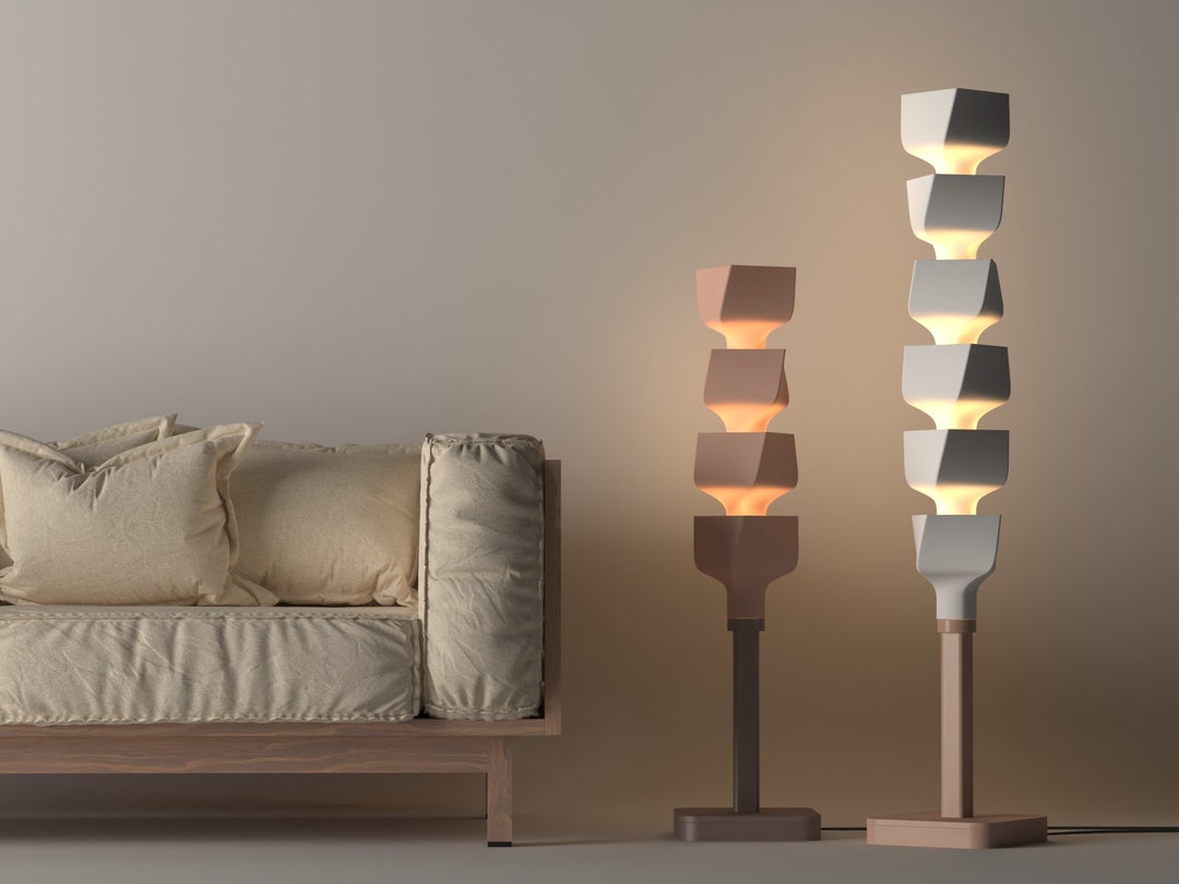 Ceramic Floor Lamp, Floor Lamp for Living Room, Modern Floor Lamp
