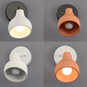 Ceramic Wall Sconce - Naaya CORAL BELL, wall lamp, wall lights - modern sconce light, bedroom lights, ambient lighting & wall décor.