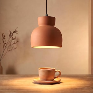 Small Ceramic Pendant hanging lamps Lights, Scandinavian Modern Dining – Naaya CUSP