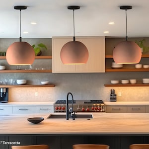 Kitchen handmade Pendant light, Naaya ORBIC home decor pendant, Ceramic pendant light, Kitchen island light, home decor, house warming gift