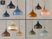 Naaya Colorful MORNING BELL Clay Pendant Lights, UL listed Ceramic Fixture, Hanging lamps, Kitchen, Dining, Living, Laundry, Home Décor 