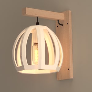 Handmade Wall Sconce, home decor wall lamp, wall lights - Naaya COTPOD - modern sconce light, bedroom lights, house warming gift night light