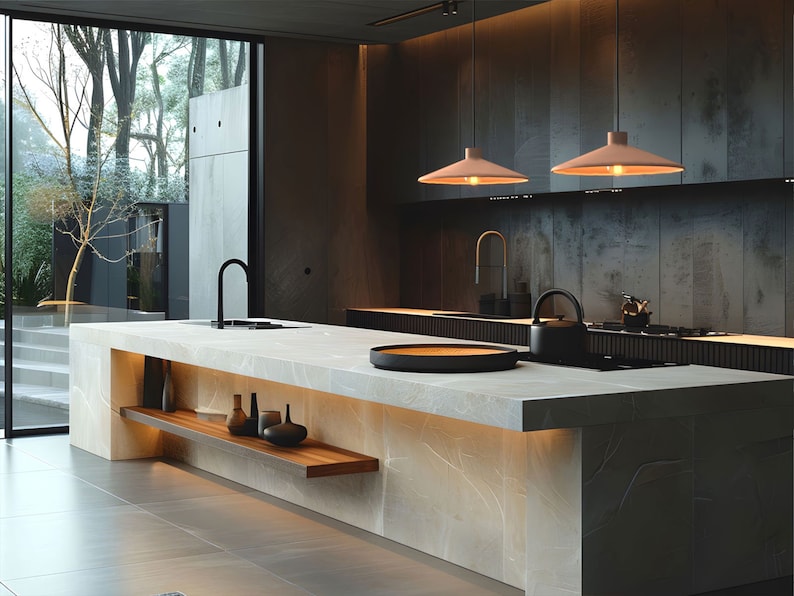 Naaya APEX ceramic pendant lights: modern, trendy kitchen & dining lighting