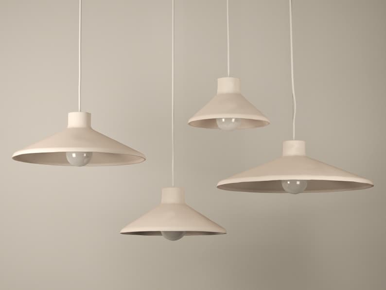 Naaya APEX ceramic pendant lights: modern, trendy kitchen & dining lighting