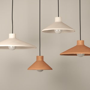 Naaya APEX ceramic pendant lights: modern, trendy kitchen & dining lighting