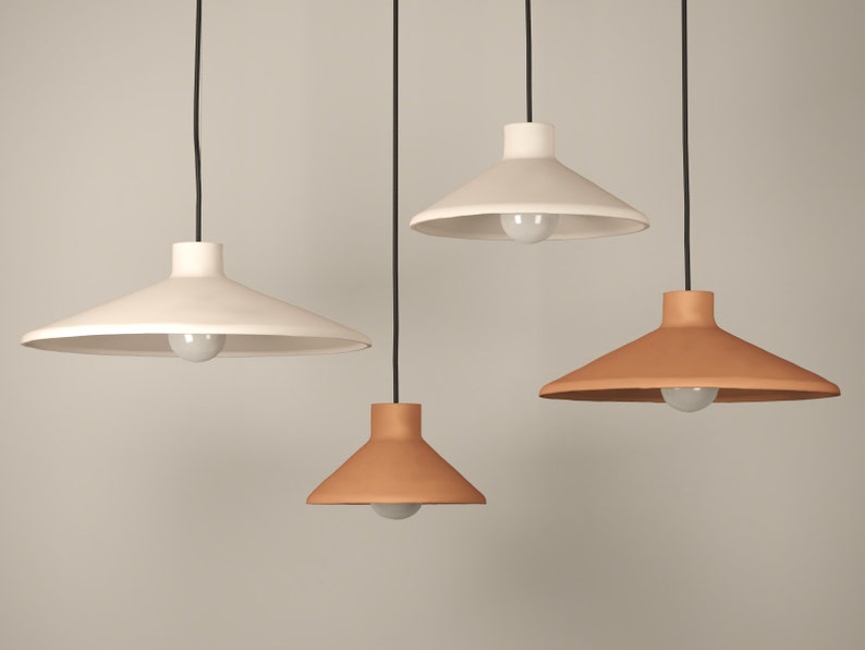 Naaya APEX ceramic pendant lights: modern, trendy kitchen & dining lighting