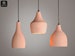 Naaya CLASSIC Modern Ceramic Pendant Lights, UL Listed Clay Light Fixtures, Hanging Ceramic Lamps, Dining, Livingroom, Foyer, Home Décor 