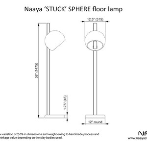 Naaya Stuck: A floor lamp that redefines modern lighting with its unconventional, striking design