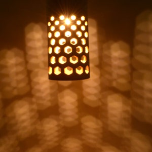 Ceramic Pendant lights, ceiling light, Naaya HONEYCOMB Skylight, dining lighting, plugin pendant light,  paper lamp design, chandelier light