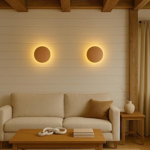 Eclipse Wall Sconce, wall art lights, handmade, housewarming gift, Naaya SOL modern sconce light, bedroom lights, night light, wall décor