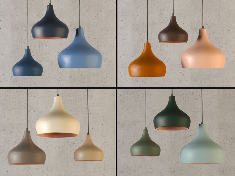 Colorful Large Naaya Morning Bell Clay Pendant Lights - Custom Pendant Lamps Colorful Large Naaya Morning Bell Clay Pendant Lights - Custom Pendant Lamps
