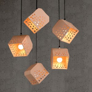 Naaya SPRINKLE Ceramic Modern Chandelier light, Small pendant light, dining room light, chandelier, ceramic chandelier lights, cluster light