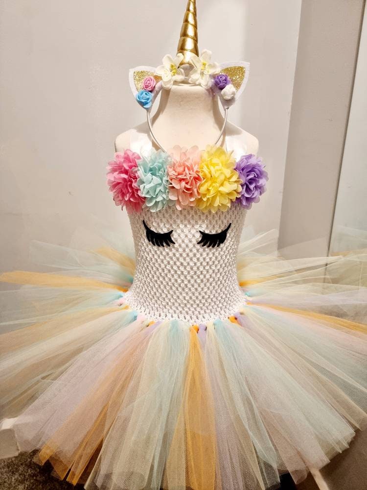 YYDSXK Licorne Robe Princesse Fille, Déguisement Robe Licorne avec Ailes  Collier Bracelet Ensembles, Tutu Robes Bébé Fille, Jupe Tulle Fille pour  Anniversaire Carnaval Cosplay Fête de Mariage : : Jeux et Jouets