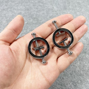 1 Pair Adjustable Alloy Nipple Clamp Nipple Accessories