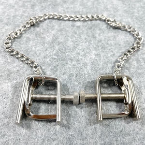 Sexy Chain Nipple Clamps Breast Clips Nipple