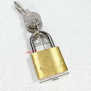 2 Style Small Bondage Padlock (20mm)
