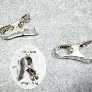 NEW Diy Stainless Steel Nipple Clamps