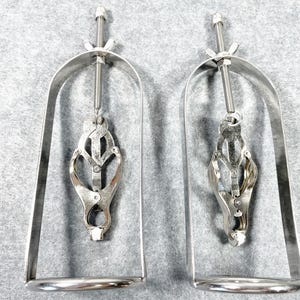 1セットキット バタフライニップルクランプ クローバーストレッチャー レーザー刻印