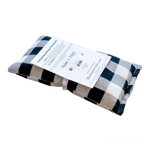 Microwavable Rice bag, Natural healing, microwave heating pad, heat pack, Stocking Stuffers, cold pack, Hot or cold therapy, Buffalo Plaid