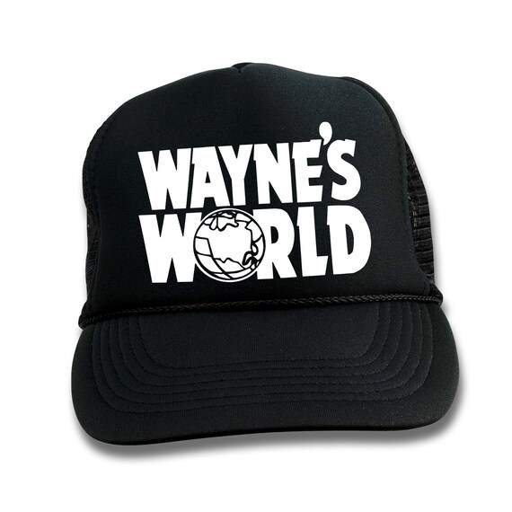 HAT Black Mesh Trucker Cap Halloween 