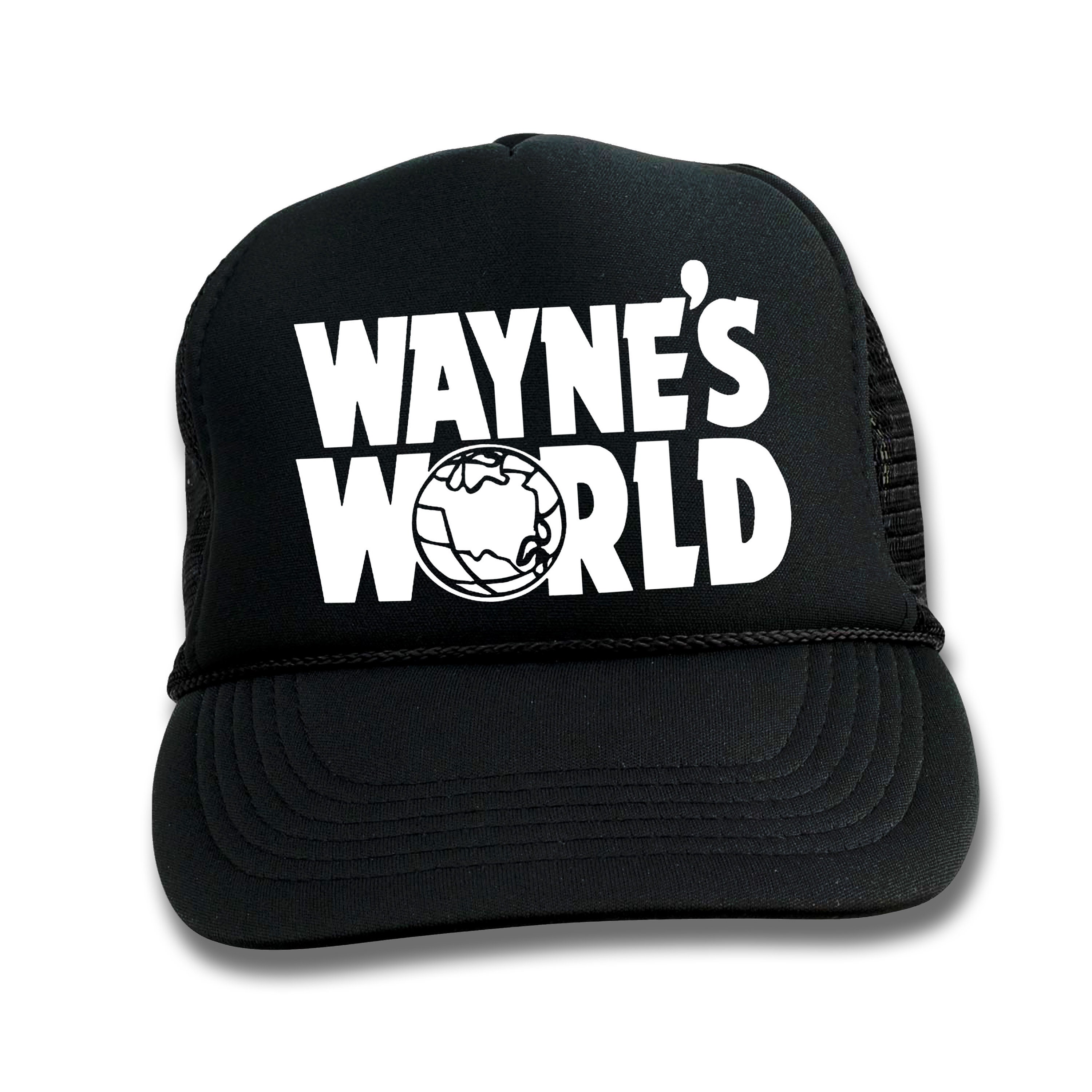 HAT Black Mesh Trucker Cap Halloween 