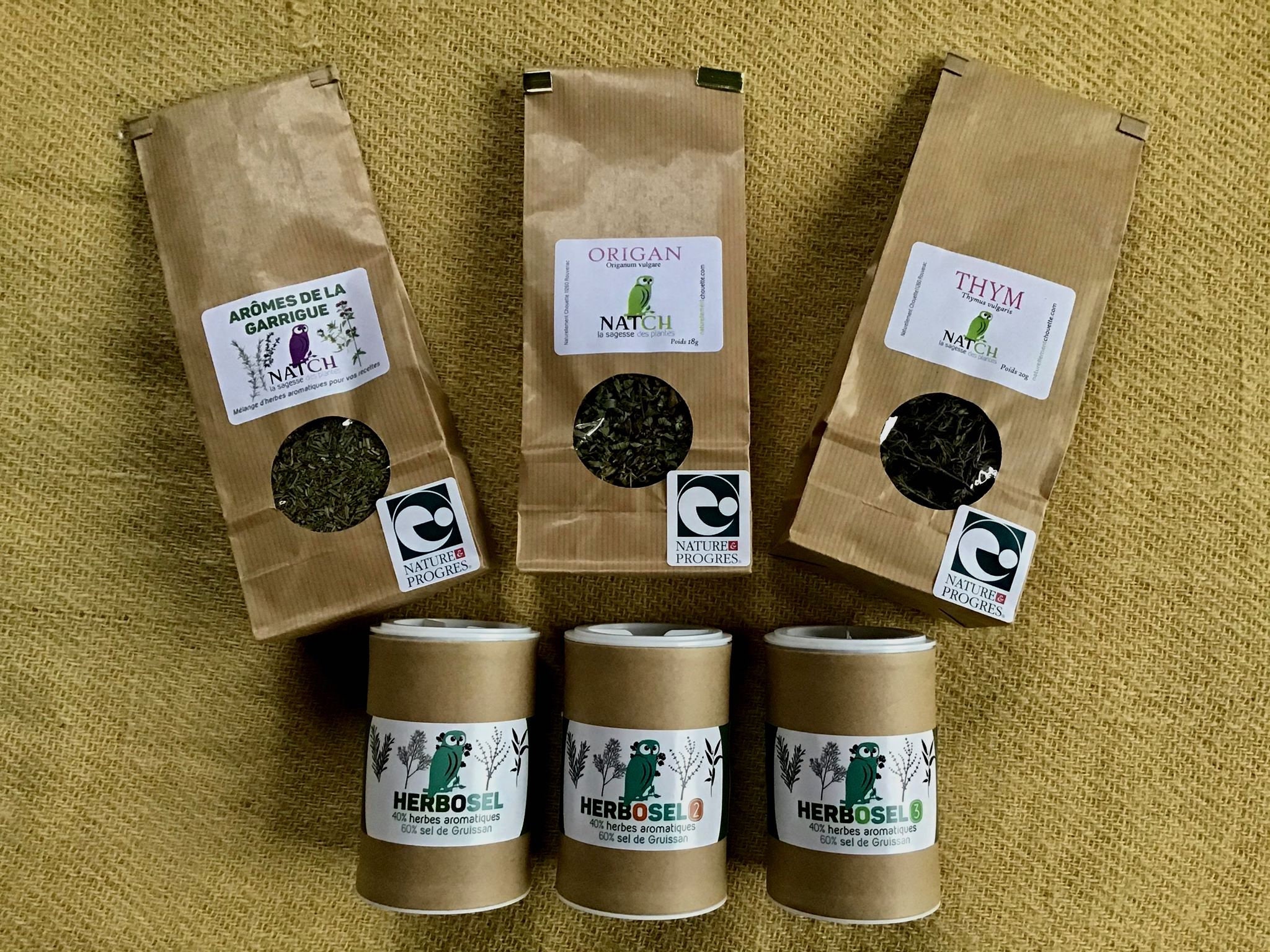 Aromates et Sels Aux Herbes Pour La Cuisine