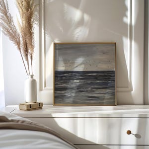 Seascape Oil Painting Original Art Carmel California Landscape Oil Painting 8&quot; х 10&quot; Original Coastal Beach Art for Seascape Wall Decor