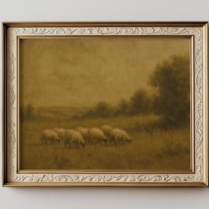 Herd of Sheep Art Sheep Art Print Blackface Sheep Art Scottish Sheep Art Wooly Sheep Art Cute Sheep Bighorn Art Sheep Artwork