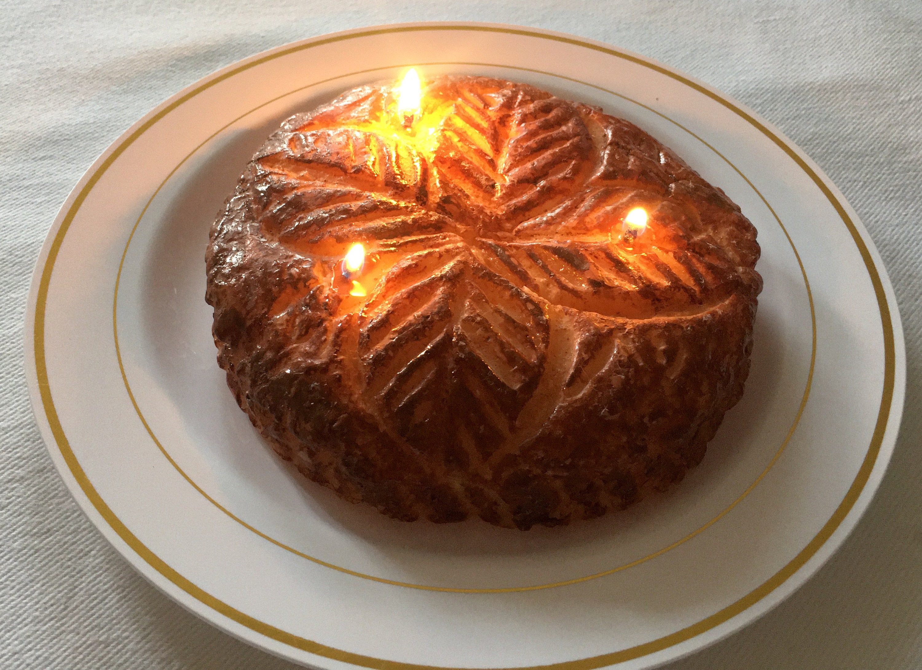 Cake topper bois couronne personnalisé galette des rois épiphanie - AJOUPOP