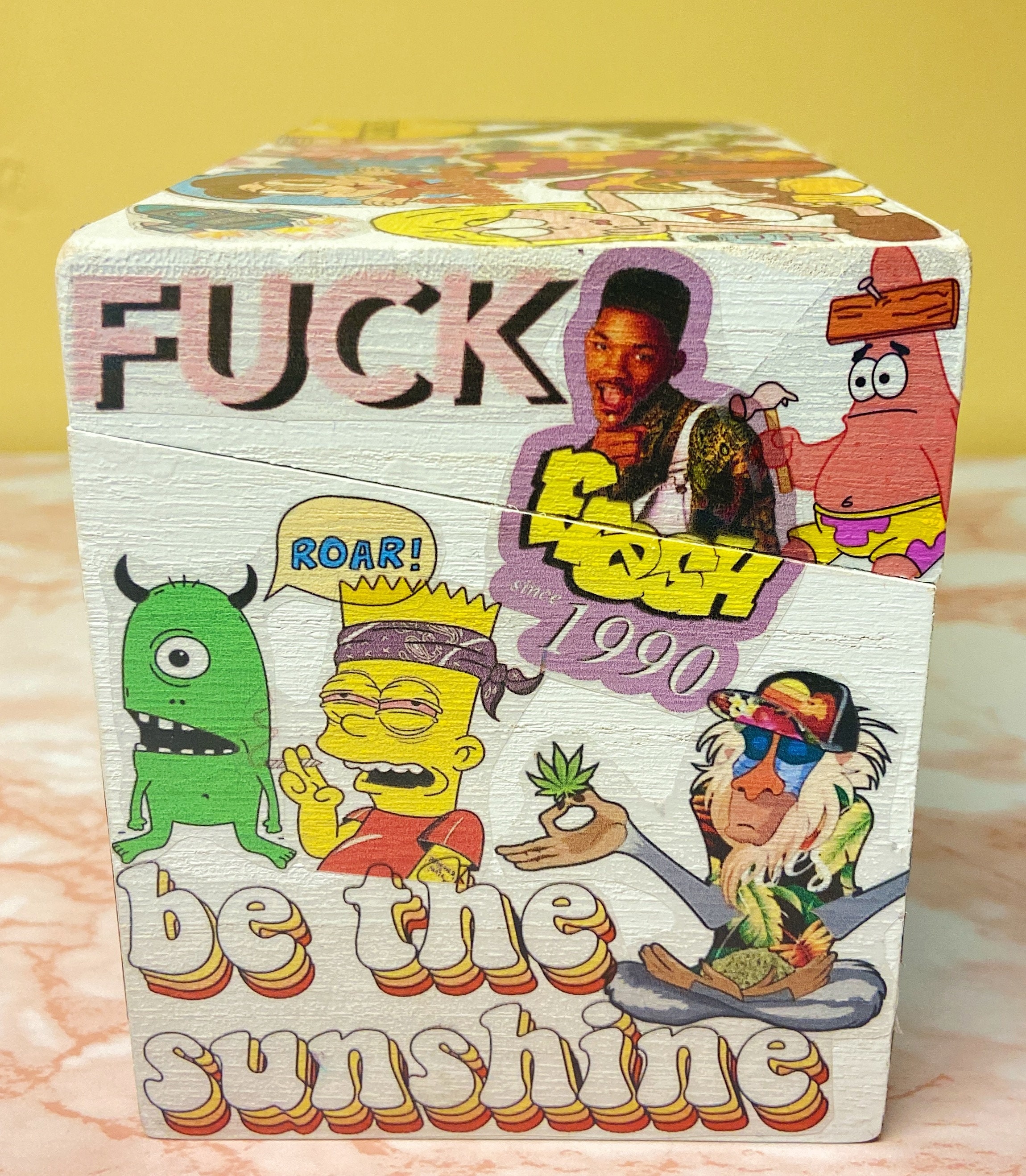 Custom Sticker Box Etsy