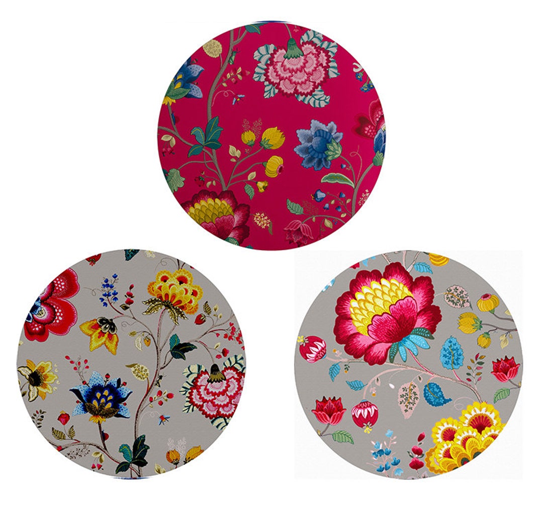 Jacobean Pattern Printable Artwork for Wall Plate set of Etsy