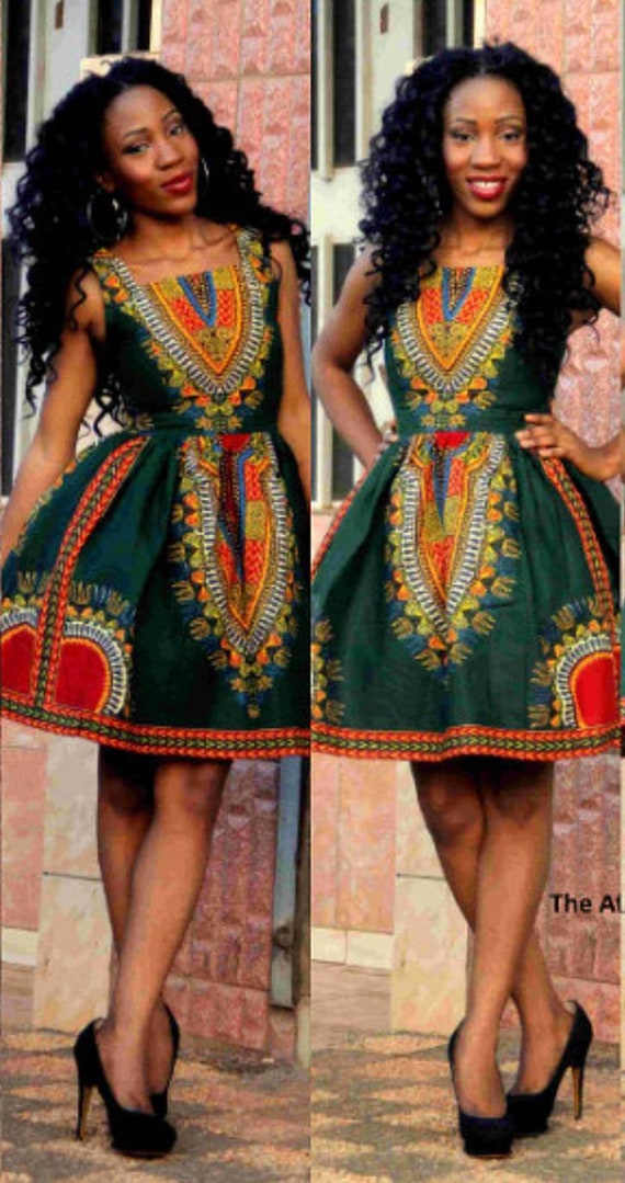 formal dashiki dress