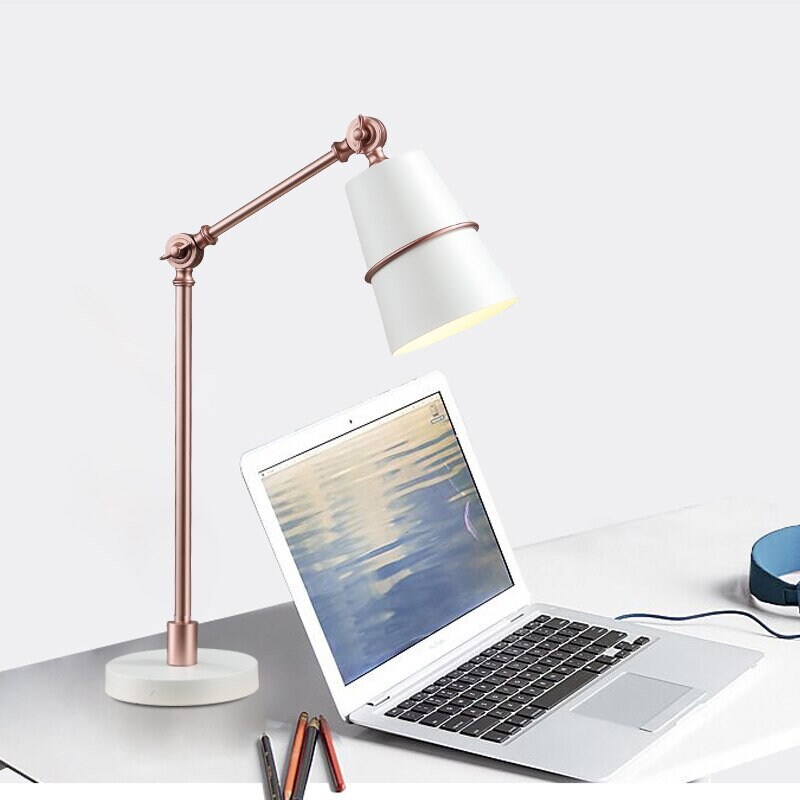 Modern Luxury Designer Metallic Bedside, Luxury Designer Table Lamps
