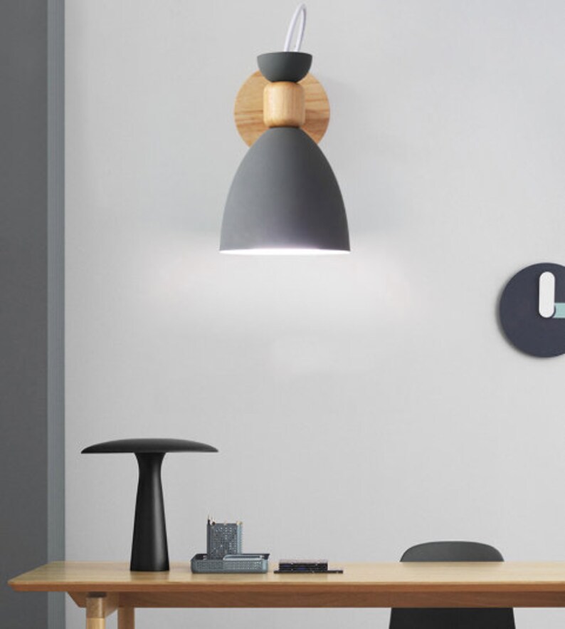 Multi Design Nordic Style Modern Bedside Wall Lights Dinning Etsy