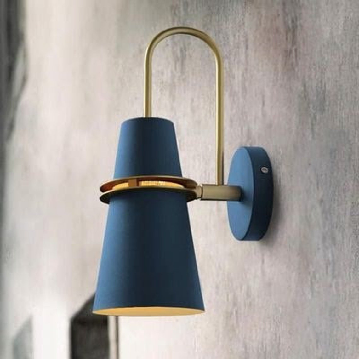 Wall Mounted Modern Bedside Metallic Lights Dinning Area Etsy