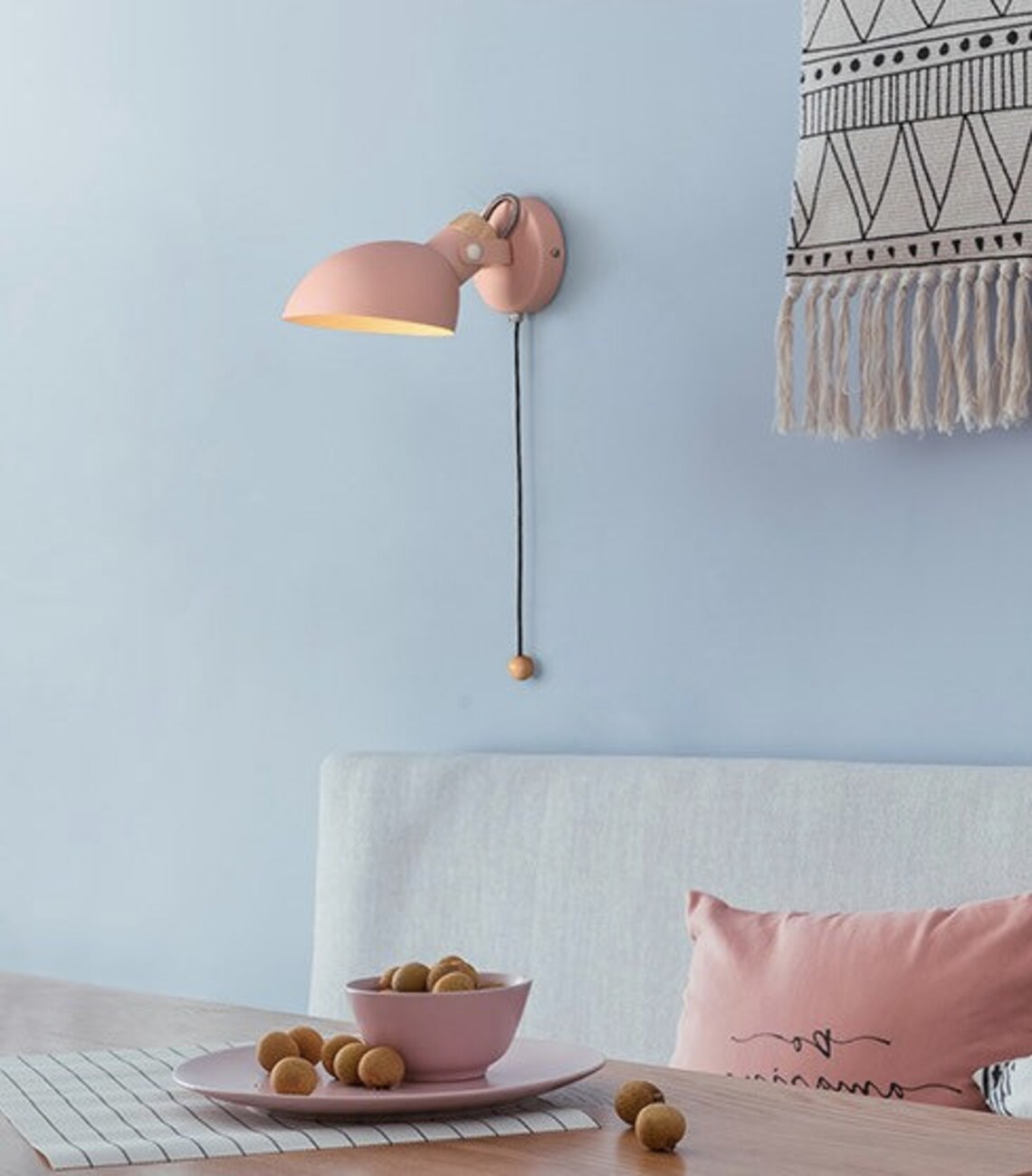 Nordic Style Indoor Bedside LightsWith Pull Switch Reading Etsy