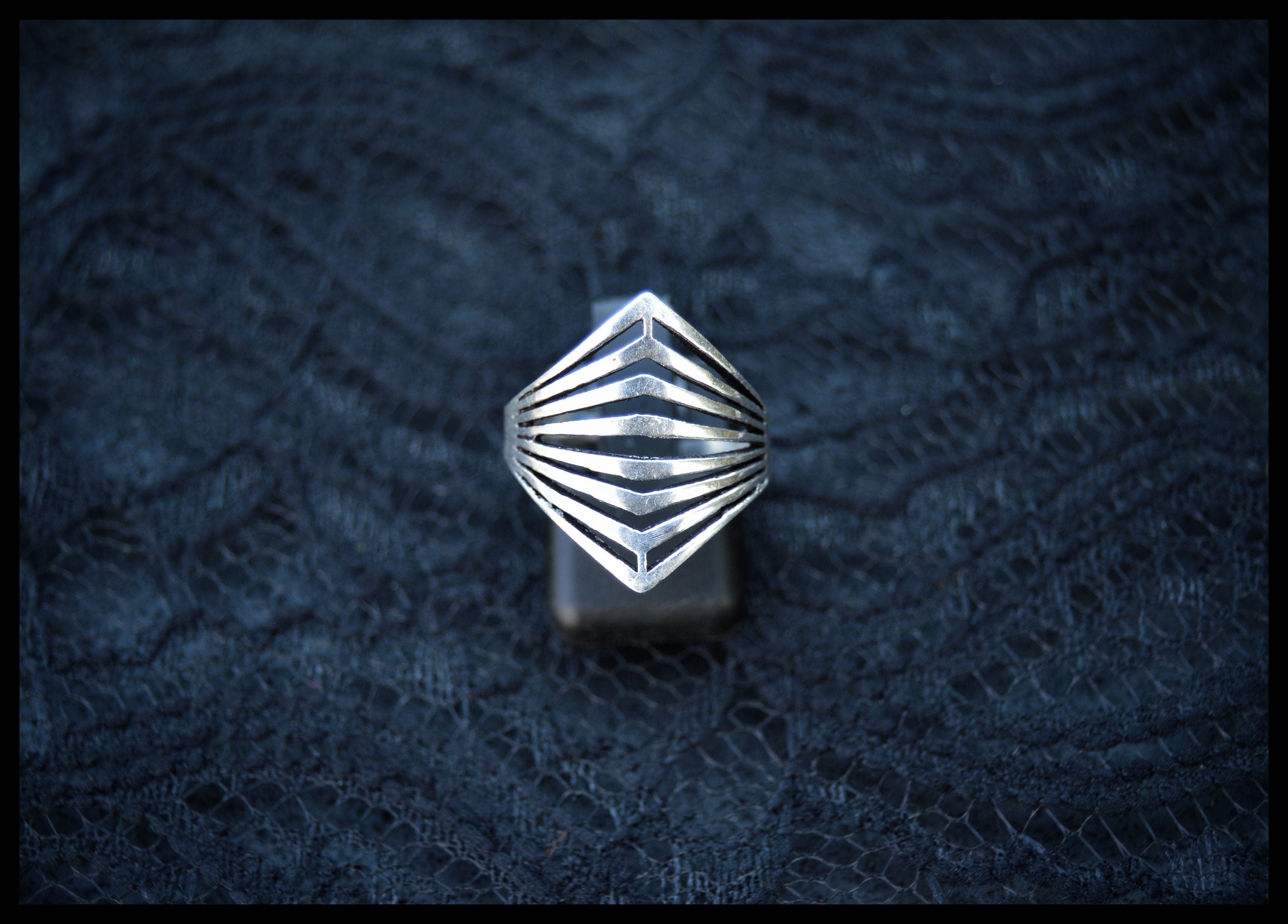 Buy Adjustable Silver Plated Ring Online in India