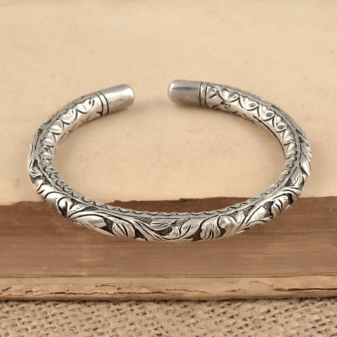 アクセサリー Touareg Silver Bangle indian jewelry アクセサリー
