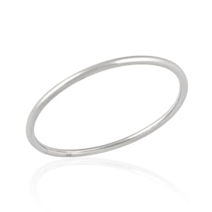925 Sterling Silver Punjabi Kada / Silver Kada / silver Bracelet / Graceful Design Glossy Plain hollow Bracelet Kada for Men and women&#39;s